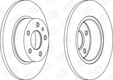 Champion 561340CH - Discofreno autozon.pro