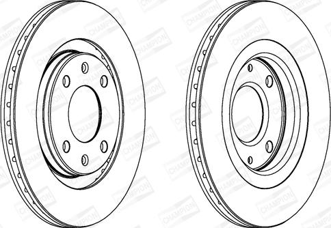 Champion 561364CH - Discofreno autozon.pro