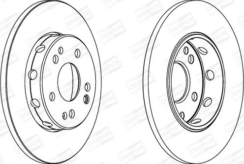 Champion 561332CH - Discofreno autozon.pro