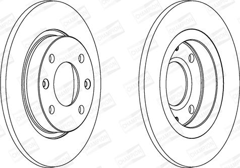 Champion 561253CH - Discofreno autozon.pro