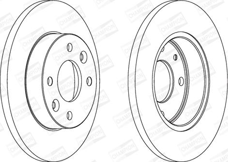 Champion 561235CH - Discofreno autozon.pro