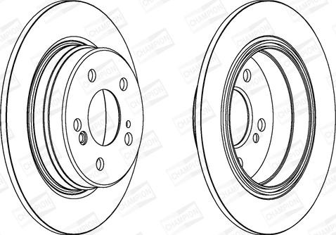 Champion 563040CH - Discofreno autozon.pro