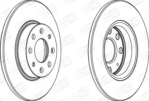 Champion 563020CH - Discofreno autozon.pro