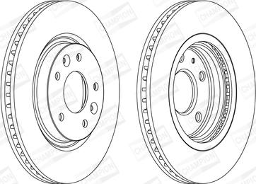 Champion 563120CH - Discofreno autozon.pro