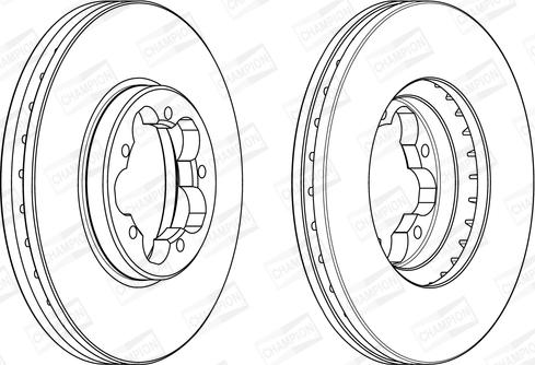 Champion 563123CH - Discofreno autozon.pro