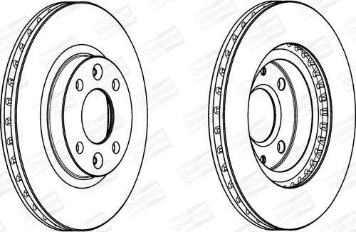 Champion 562960CH - Discofreno autozon.pro