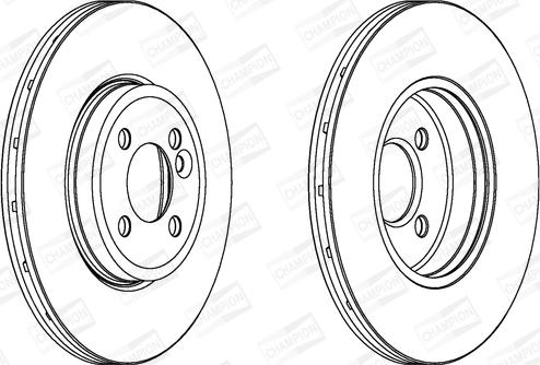 Champion 562444CH - Discofreno autozon.pro