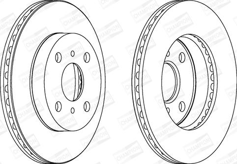 Champion 562443CH - Discofreno autozon.pro