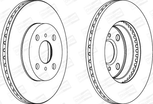 Champion 562455CH - Discofreno autozon.pro