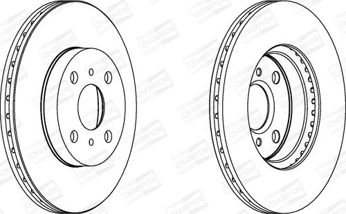 Champion 562409CH - Discofreno autozon.pro