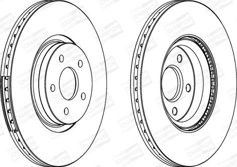 Champion 562434CH-1 - Discofreno autozon.pro