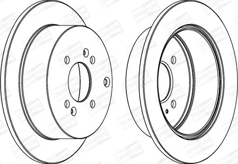 Champion 562551CH-1 - Discofreno autozon.pro