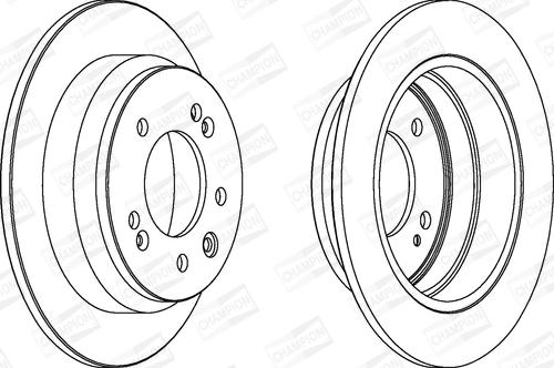 Champion 562553CH - Discofreno autozon.pro