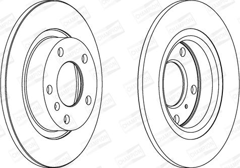 Champion 562580CH - Discofreno autozon.pro