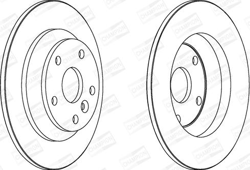 Champion 562536CH - Discofreno autozon.pro