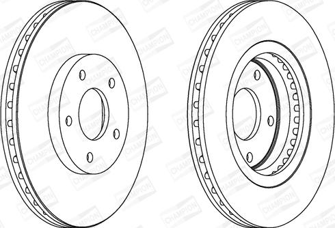 Champion 562578CH - Discofreno autozon.pro