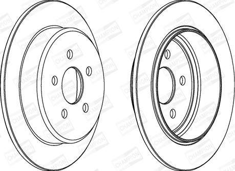 Champion 562656CH - Discofreno autozon.pro