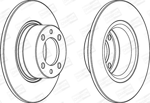 Champion 562049CH - Discofreno autozon.pro