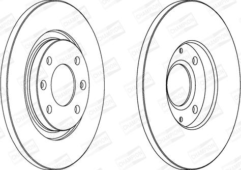 Champion 562044CH - Discofreno autozon.pro