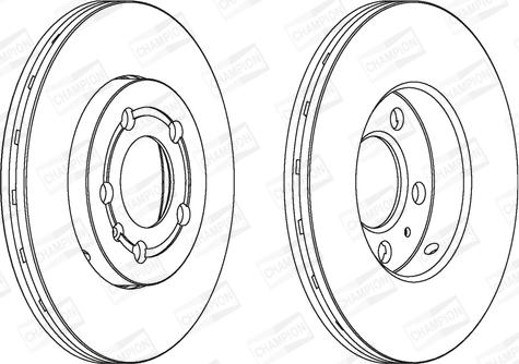 Champion 562040CH - Discofreno autozon.pro