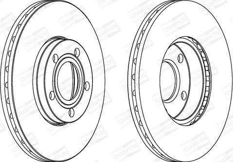 Champion 562052CH - Discofreno autozon.pro