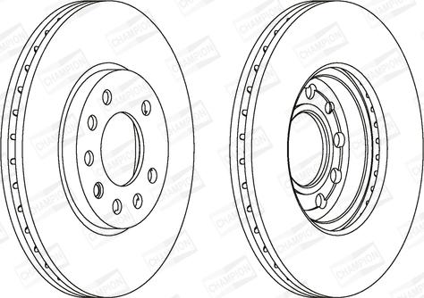 Champion 562070CH - Discofreno autozon.pro