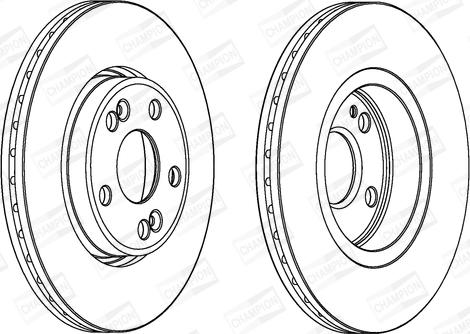 Champion 562104CH - Discofreno autozon.pro