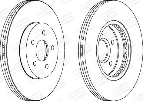 Champion 562180CH - Discofreno autozon.pro