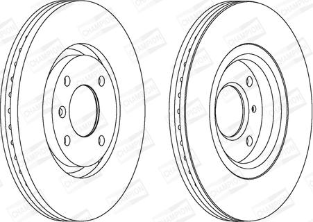 Champion 562129CH - Discofreno autozon.pro