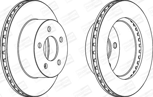 Champion 562802CH - Discofreno autozon.pro