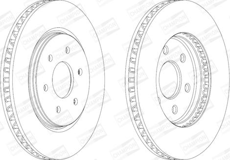 Champion 562813CH - Discofreno autozon.pro