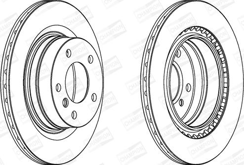 Champion 562316CH - Discofreno autozon.pro