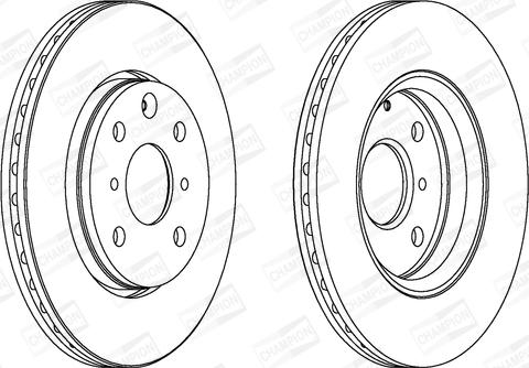 Champion 562311CH - Discofreno autozon.pro