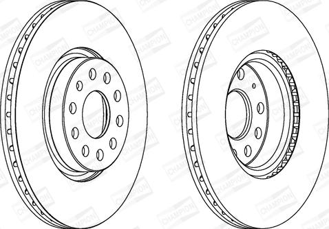 Champion 562387CH - Discofreno autozon.pro