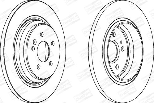 Champion 562323CH - Discofreno autozon.pro