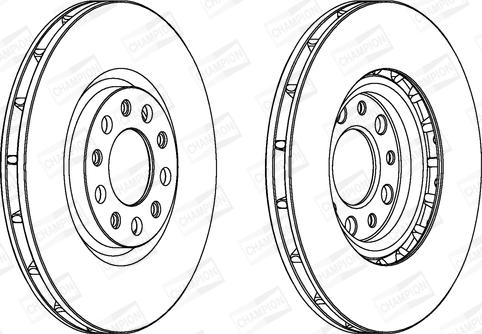 Champion 562299CH - Discofreno autozon.pro