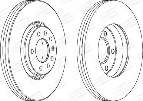 Champion 562240CH - Discofreno autozon.pro