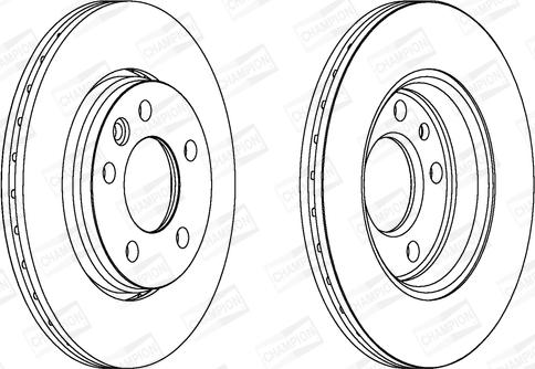 Champion 562262CH - Discofreno autozon.pro