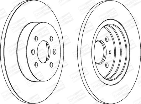 Champion 562201CH - Discofreno autozon.pro