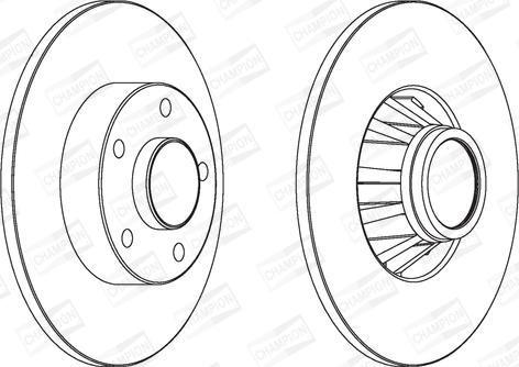 Champion 562211CH-1 - Discofreno autozon.pro