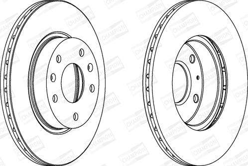 Champion 562225CH - Discofreno autozon.pro