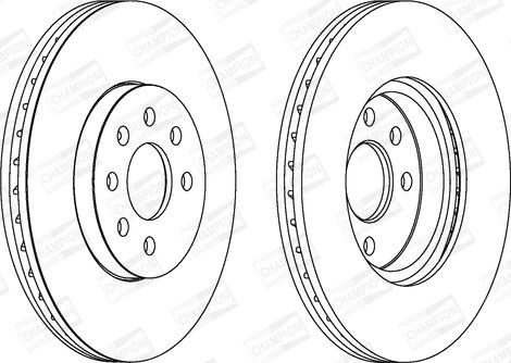 Champion 562278CH - Discofreno autozon.pro