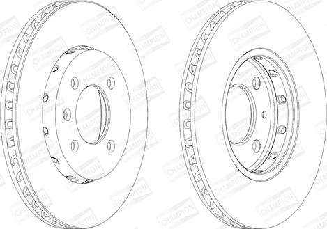 Champion 562727CH - Discofreno autozon.pro