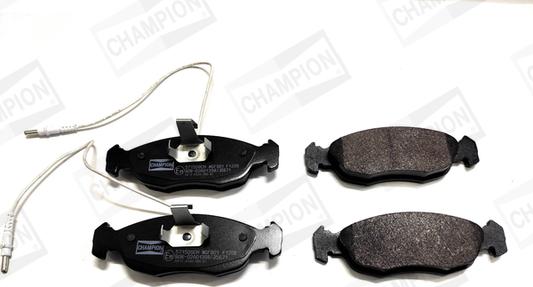 Champion 571509CH - Kit pastiglie freno, Freno a disco autozon.pro