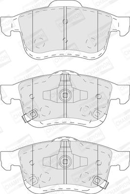 Champion 573806CH - Kit pastiglie freno, Freno a disco autozon.pro