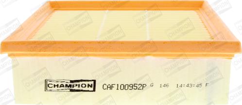 Champion CAF100952P - Filtro aria autozon.pro