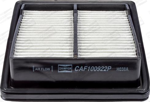 Champion CAF100922P - Filtro aria autozon.pro