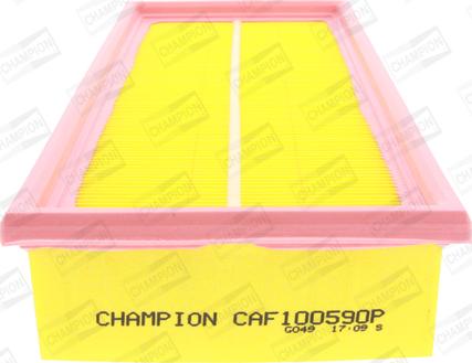 Champion CAF100590P - Filtro aria autozon.pro