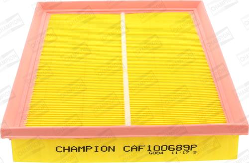 Champion CAF100689P - Filtro aria autozon.pro