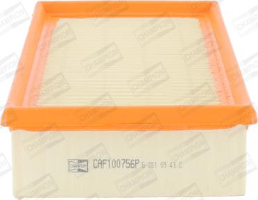 Champion CAF100756P - Filtro aria autozon.pro